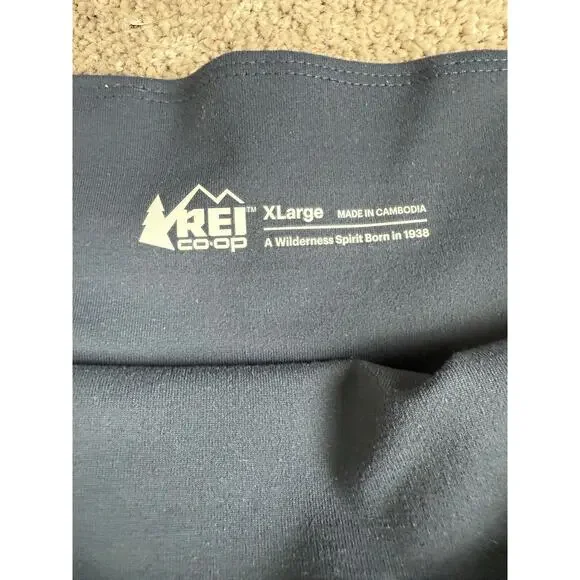 Navy Blue REI Co-op Flash Hybrid Pants Size XL Leggings Hiking Outdoors - Picture 4 of 4